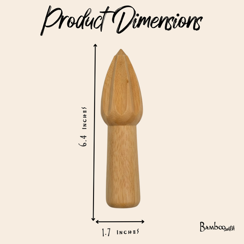 Bamboo Lemon Juicer Drill | Earth Day Bestseller
