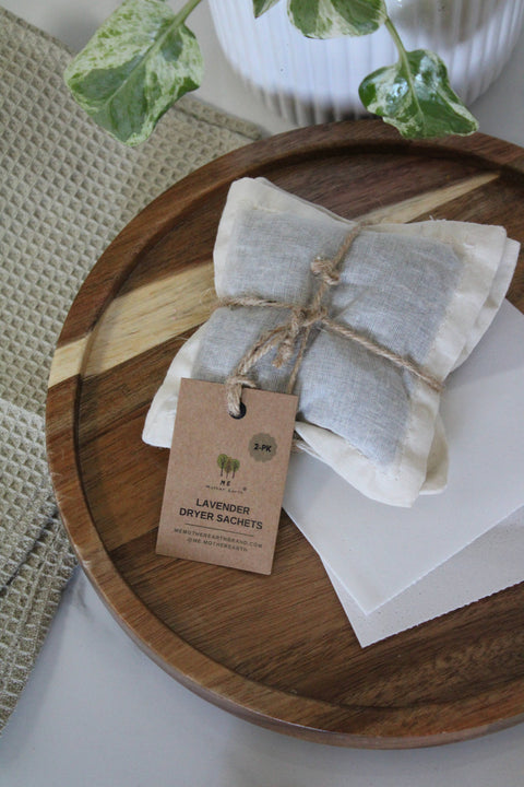 Vegan Compostable Lavender Dryer Sachets | 2-Pack