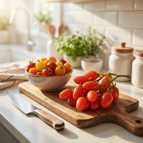 Artificial Grape Tomato Cluster