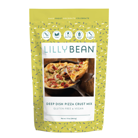 Deep Dish Pizza Crust Mix (Vegan & Gluten-Free)
