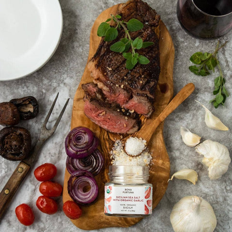 Sicilian Sea Salt with Organic Garlic