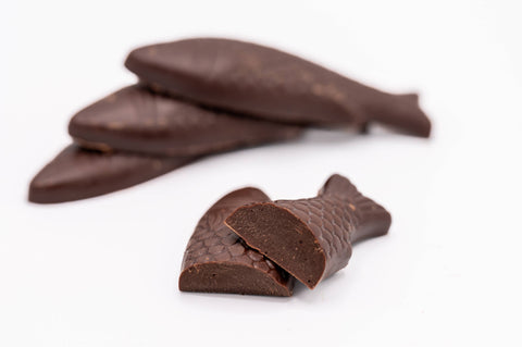 Dark Chocolate Sardines in can