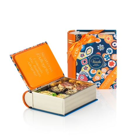 Venchi Mini Book Box - Assorted Gourmet Italian Chocolate