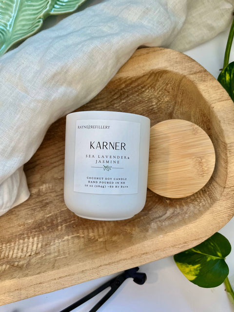 The Granite Vessel -  Coconut Soy Wax Candle: Elevate
