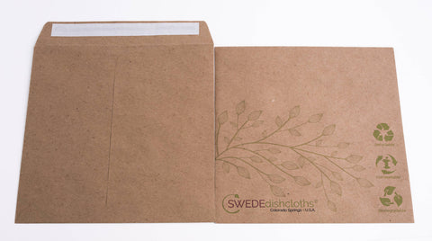 Swedish Dishcloth Envelopes | Gift Packaging