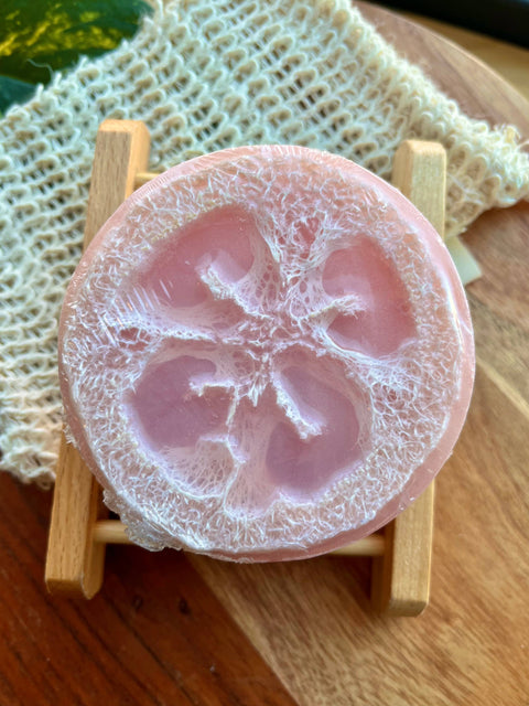 Loofah Soap - Sunkissed Plum