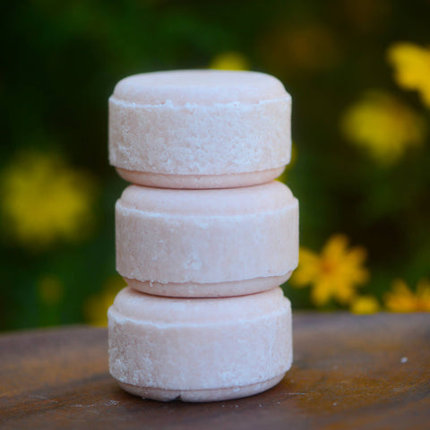 Unpackaged Pink Clay Shampoo Bar Zero Waste (Normal Hair)