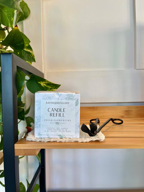 Candle REFILL #1 - Eco-Friendly - Multiple Scents