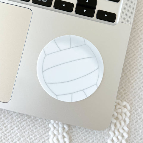 Volleyball Sticker, 2.25x2.25 in.