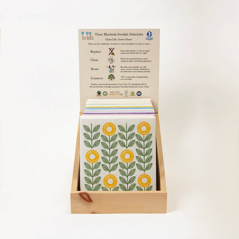 Hug in a Mug on Sand Swedish Dishcloth