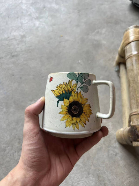 Savor Sunshine Sunflower Mug
