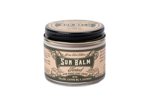 Sun Balm - Tinted Tallow Lavender Sunscreen "reef safe"