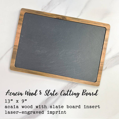 LOCAL City, State - Custom Slate Serving Board