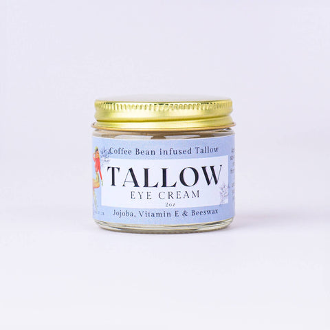 Coffee-Infused Tallow Eye Cream