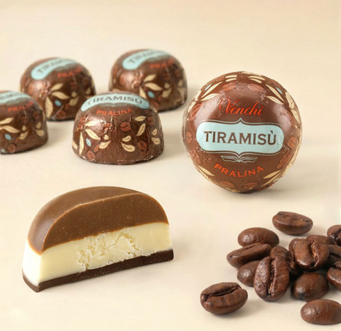 Tiramisu Chocolate Pieces - Venchi Italian Gourmet Chocolate