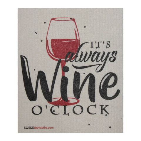 Swedish Dishcloth| Wine O'clock