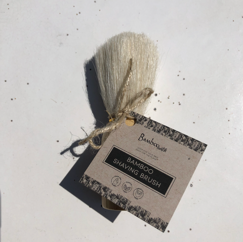 Natural Bristle Bamboo Shave Brush