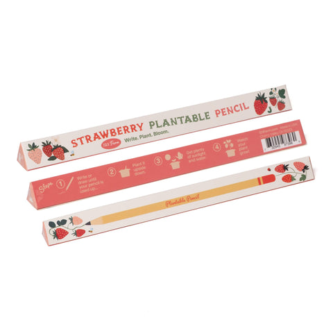 Plantable Pencil | Strawberries