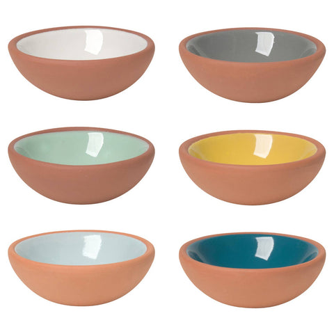 Terracotta Pinch Bowls in 6 glossy colors | Single Piece