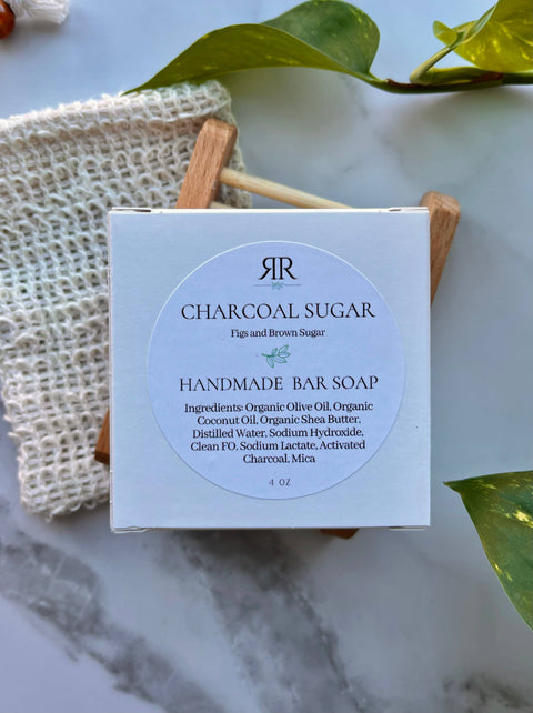Vegan Bar Soap - Charcoal Sugar