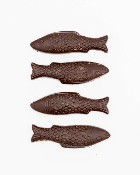 Dark Chocolate Sardines in can