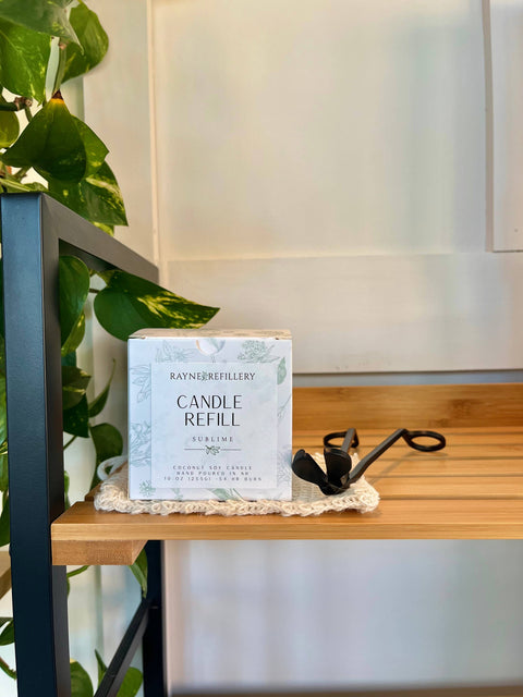 Candle REFILL #1 - Eco-Friendly - Multiple Scents