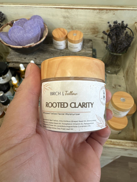 Rooted Clarity - Tallow Facial Moisturizer