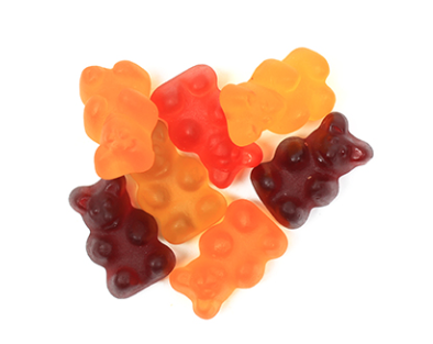 GUMMY BEARS WITH 20% FRUIT JUICE, NATURAL COLORS & FLAVORS | LB