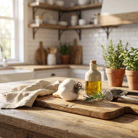 Artificial Garlic Bulb Décor