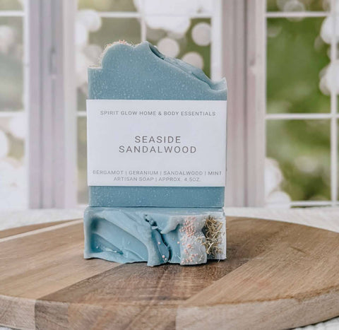 Seaside Sandalwood | Handcrafted Artisan Soap Bar