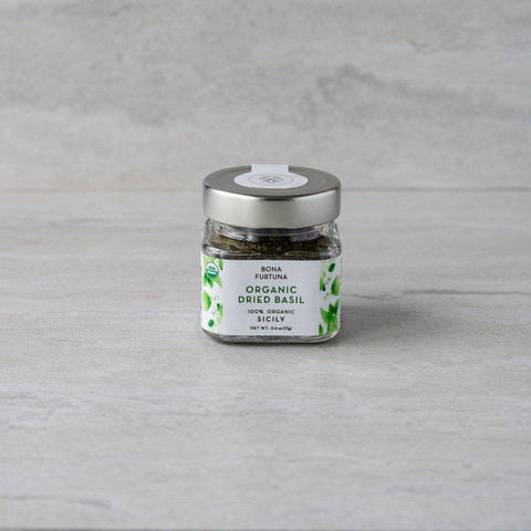 Organic Italian Grown Dried Basil