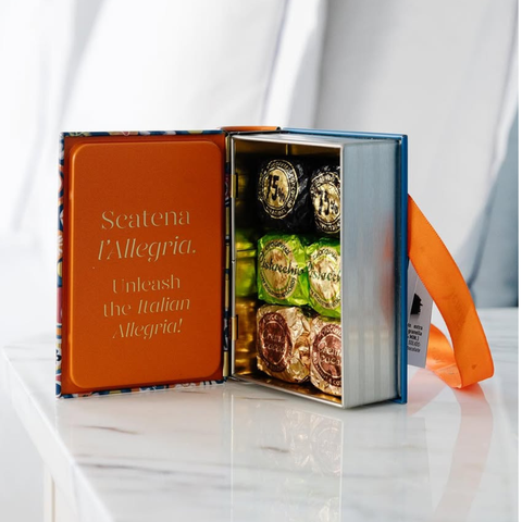 Venchi Mini Book Box - Assorted Gourmet Italian Chocolate