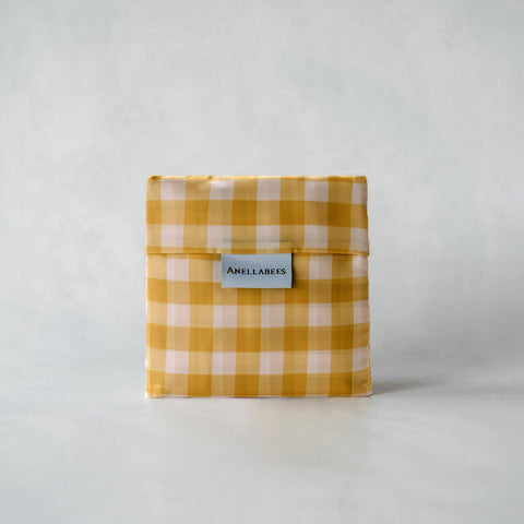 Eco Reusable Shopping Bag - Honey Comb Gingham