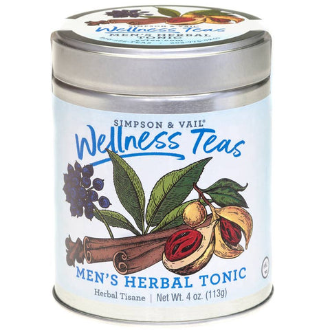 Men's Tonic Herbal Wellness Tea - 4 Ounce Tin