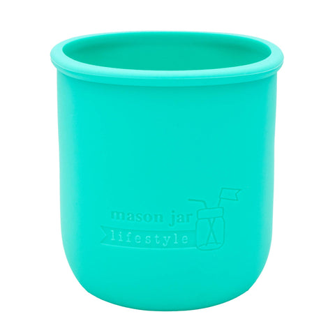 Silicone Sleeve for Regular Mouth Pint 16oz Mason Jars