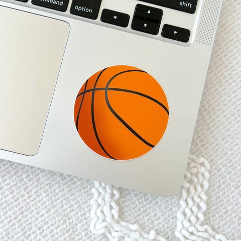 Reusable Waterproof Sticker | Basketball