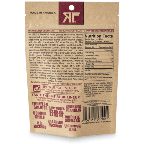 OG Hickory Beef Jerky | 2oz