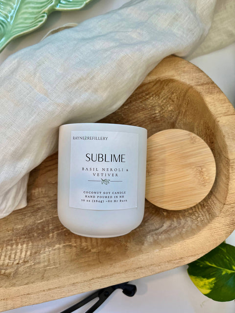 The Granite Vessel -  Coconut Soy Wax Candle: Renewal