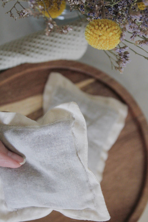 Vegan Compostable Lavender Dryer Sachets | 2-Pack