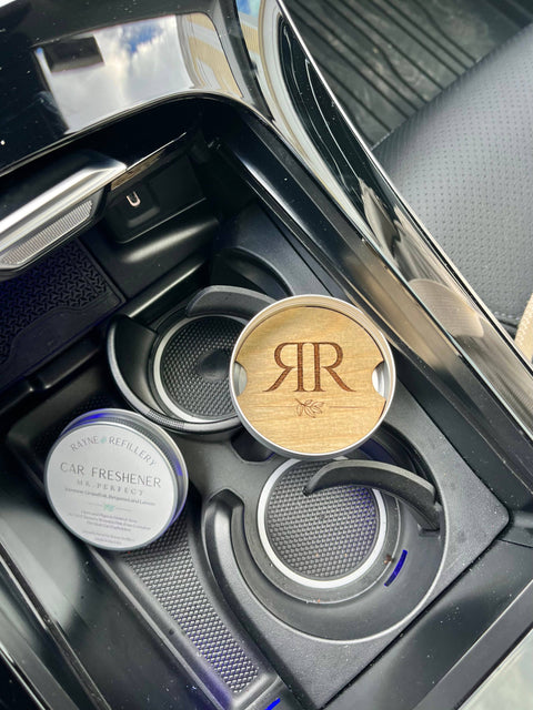 Essential Oil & Wood Refillable Car Freshener
