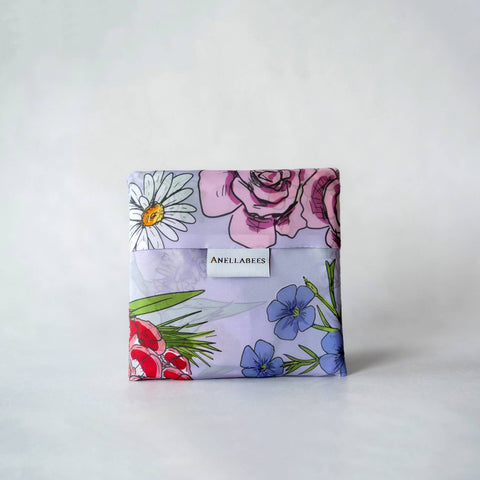 Reusable Tote Bag | Purple Wildflowers