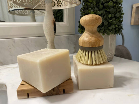Zero Waste Natural Solid Dishwashing Bar | Scented Dish Soap