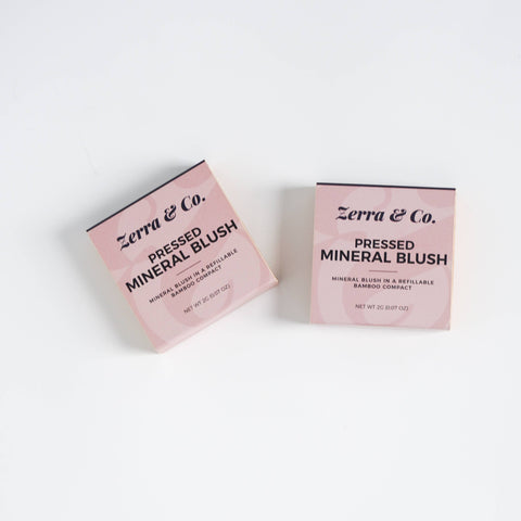 Pressed Mineral Blush | Refillable Zero Waste Makeup