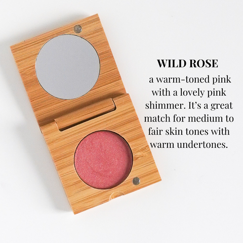 Pressed Mineral Blush | Refillable Zero Waste Makeup