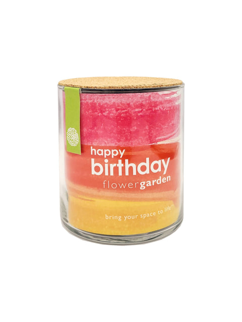 Windowsill Flower Garden | Happy Birthday