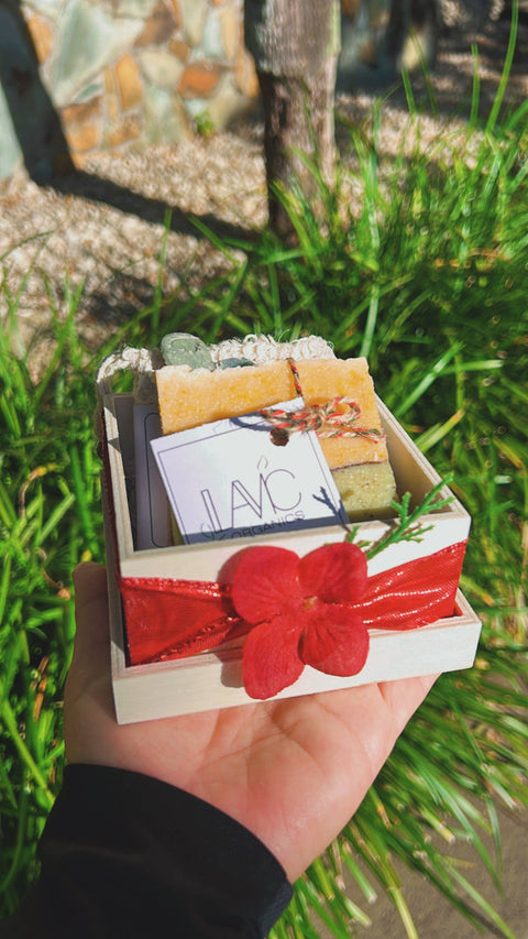 Wooden box sample gift