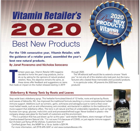 Elderberry & Honey Tonic | 16 oz