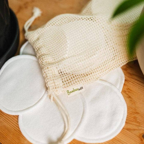 Set of 20 - Reusable Bamboo Facial Rounds | Earth Day