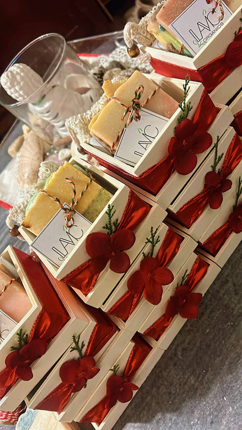 Wooden box sample gift