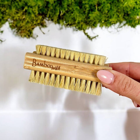 Bamboo Vegan Nail Brush | Faire Market Bestseller